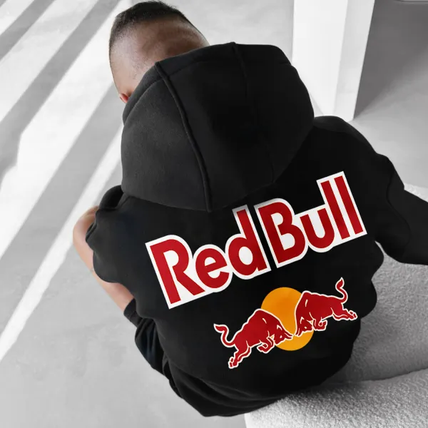Oversized Red Bull Hoodie - Cotosen.com