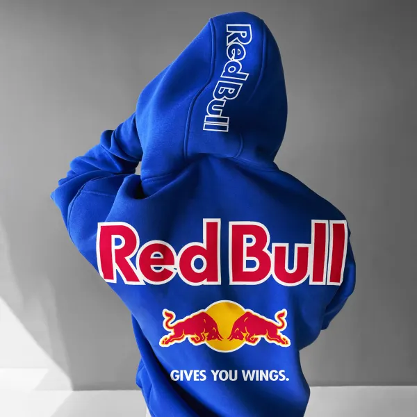 Oversized Red Bull Hoodie - Faciway.com 