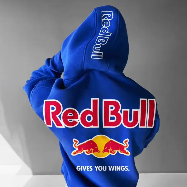 Oversized Red Bull Hoodie - Cotosen.com