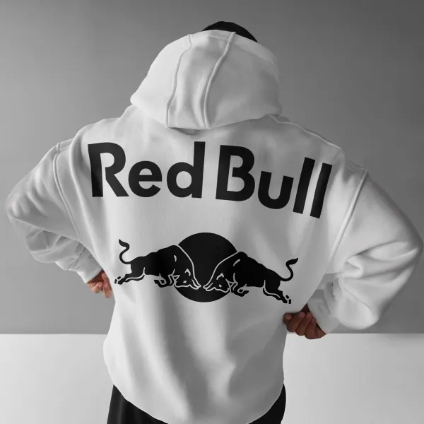 Oversized Red Bull Hoodie - Faciway.com 