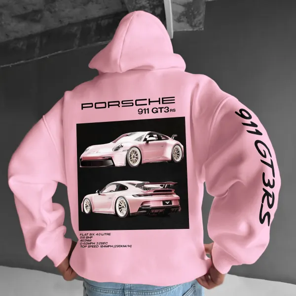 Oversize Sports Car 911 GT3RS Hoodie - Cotosen.com