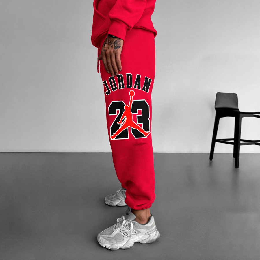 

Herren-Jogginghose „Chicago 23“ Mit Street-Style-Basketball-Aufdruck