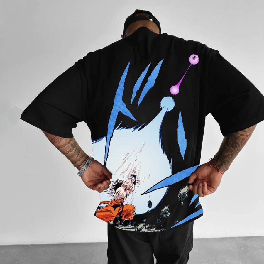 

T-shirt Unisexe Dragon Ball Goku Contre Freezer