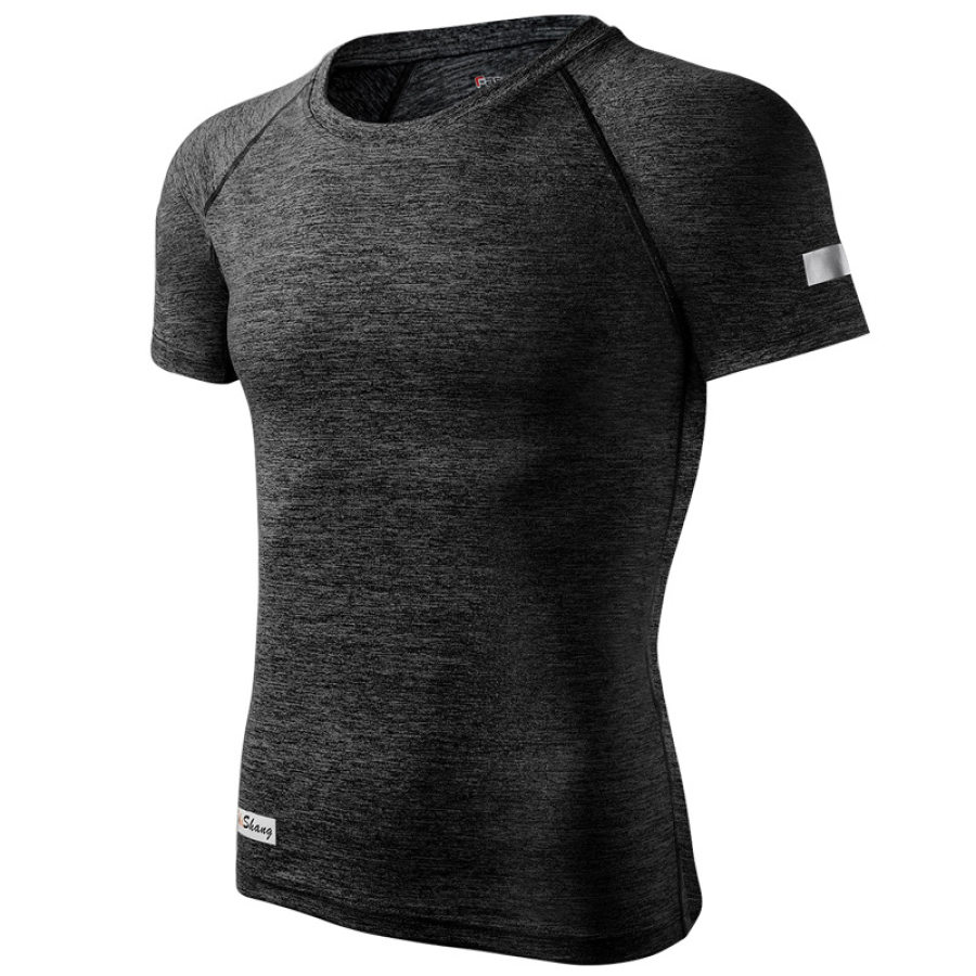 

Men's Sports Fitness Quick-drying Short Sleeve T-shirt