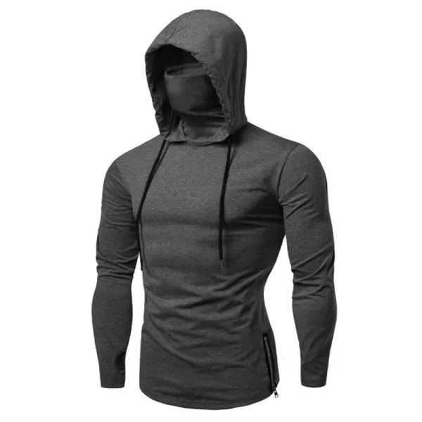 Men's Call Of Duty Hooded Long Sleeve T-Shirt Fitness Sweatshirt - Chrisitina.com 