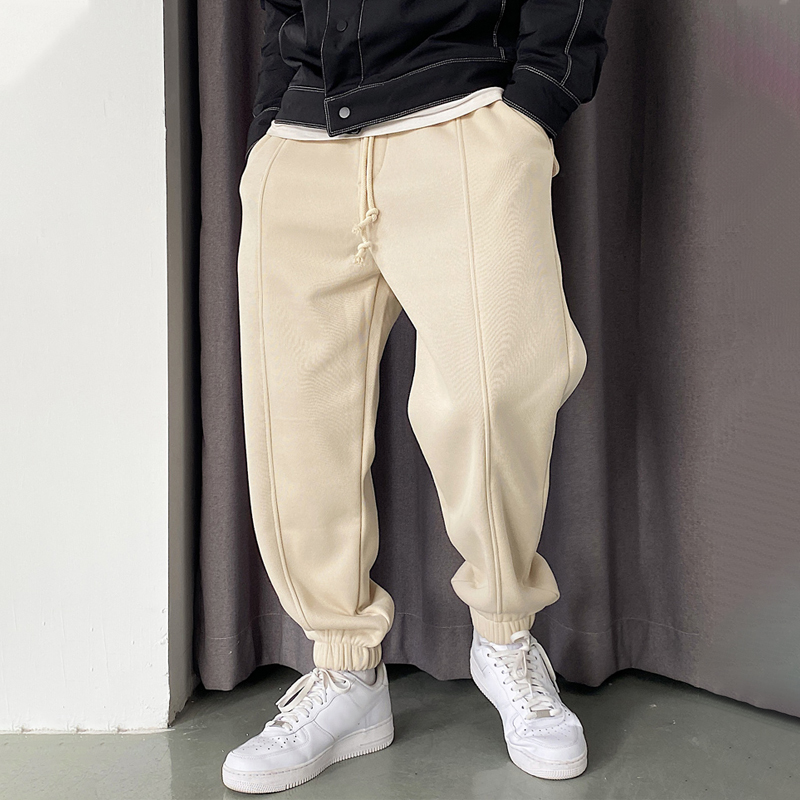 Drawstring Warm Sweatpants