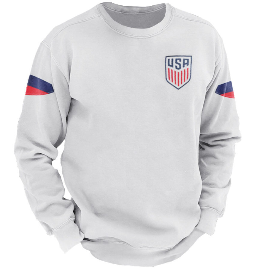 

Men's Football Uniform Print Sweatshirt