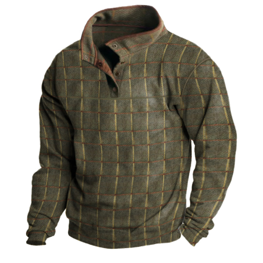

Men's Outdoor Casual Tactical Long Sleeve Sweater