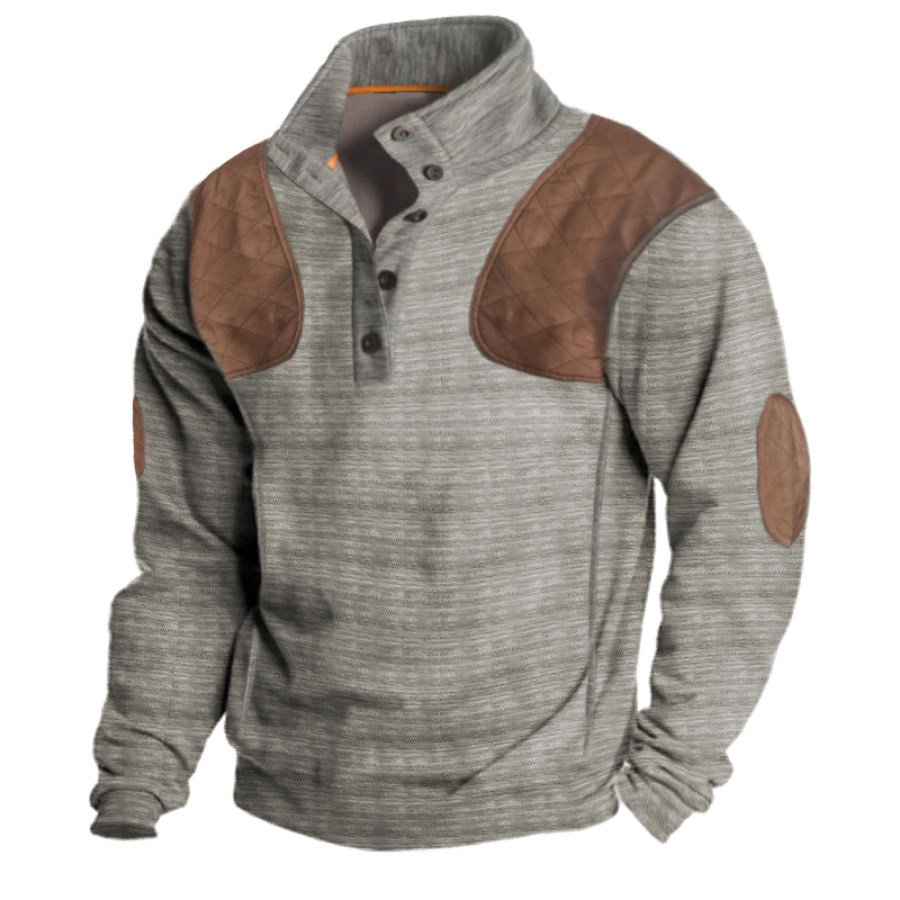 

Men's Outdoor Casual Tactical Long Sleeve Sweater
