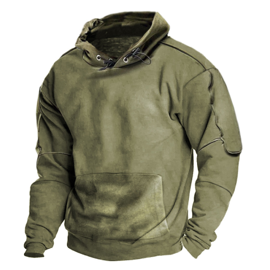 

Men's Outdoor Casual Tactical Long Sleeve Sweater