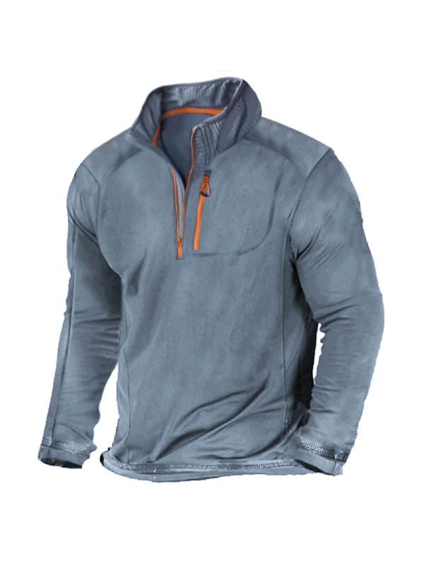 Men's Outdoor Casual Tactical Long Sleeve Sweater