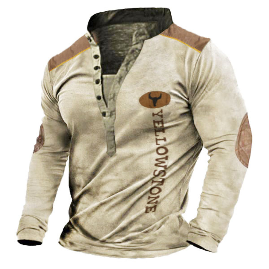 

Men's Outdoor Yellowstone Henley Shirt