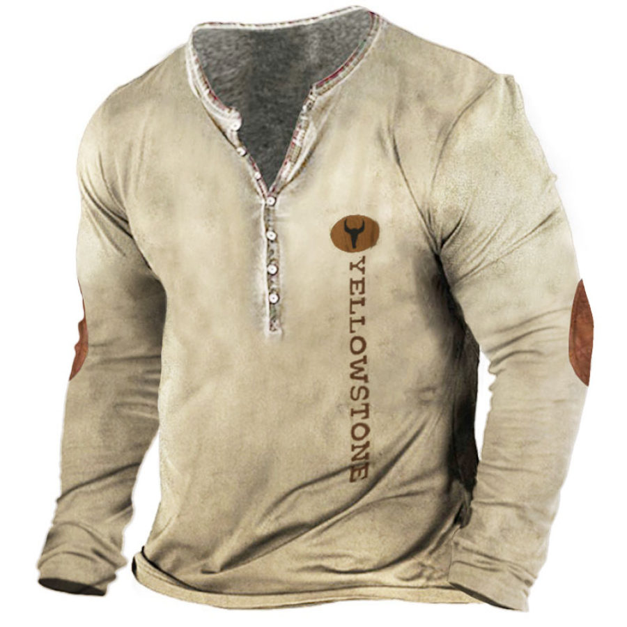 

Men's Outdoor Yellowstone Henley Shirt