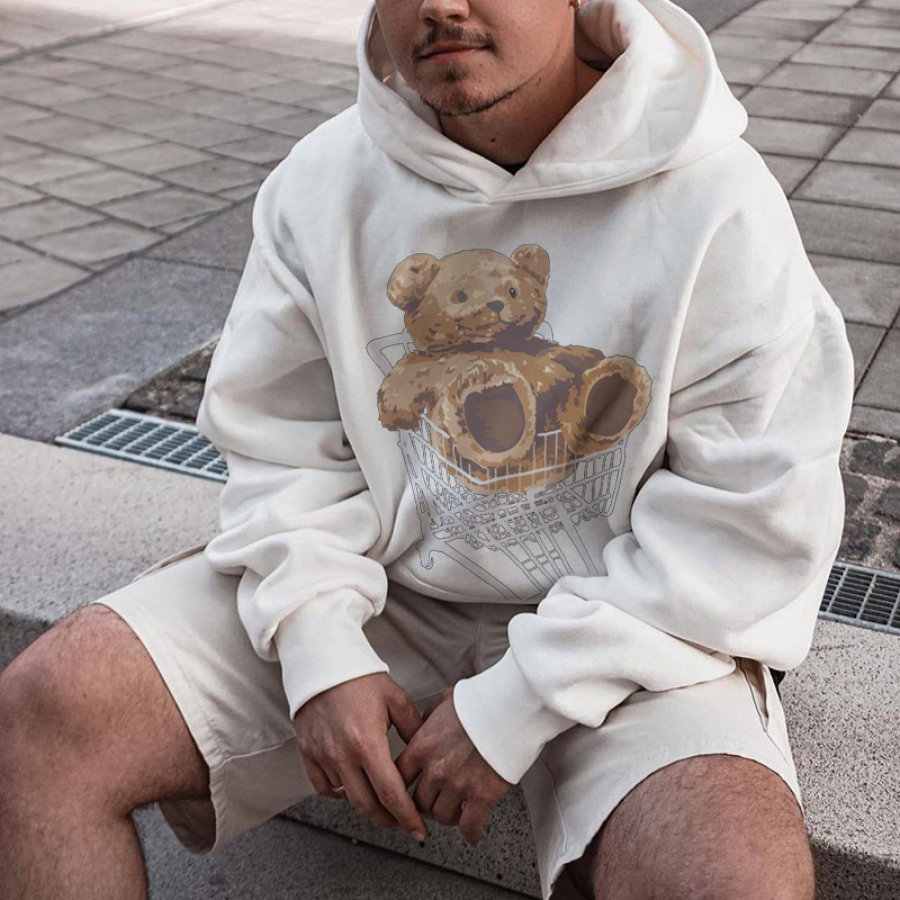 

Shopping Cart Bear Doll Hoodie