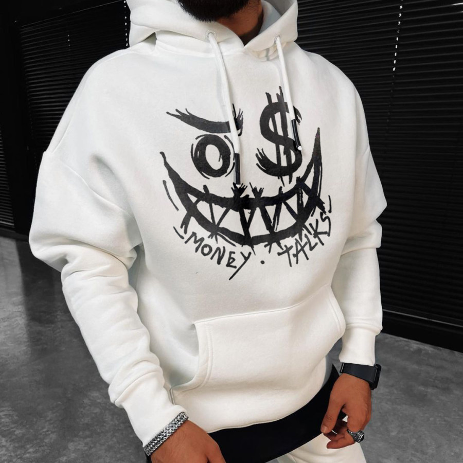 

Money Talks Casual Men's Sweatshirt Hoodie