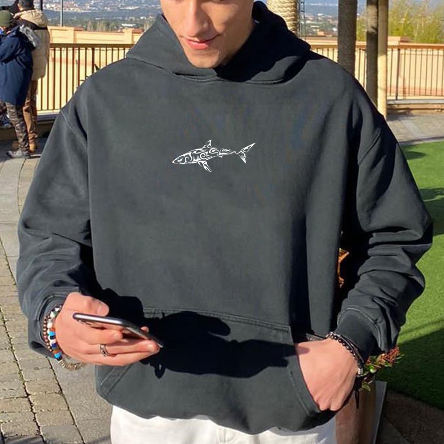 

Men's Casual Hooded Sweatshirt