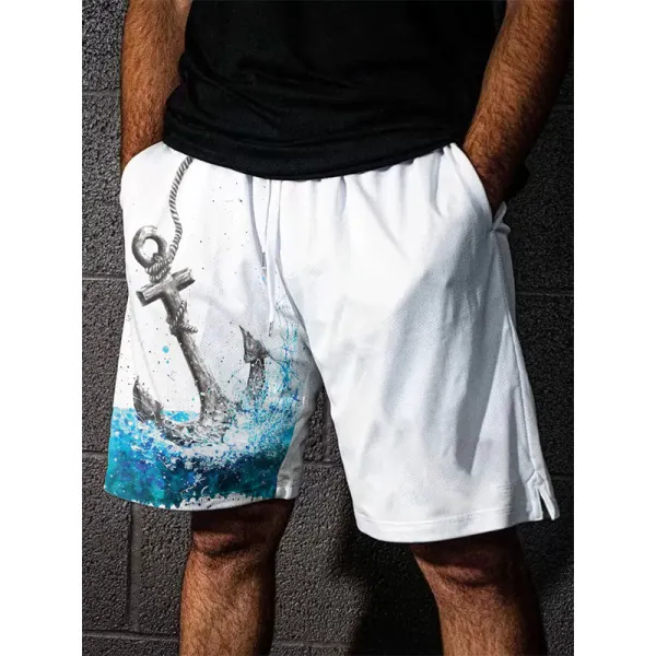 New fashion printed casual shorts - Sanhive.com 