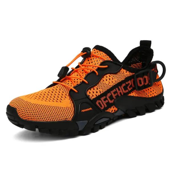 Men's Non-slip Breathable Mesh Hiking Shoes - Sanhive.com 