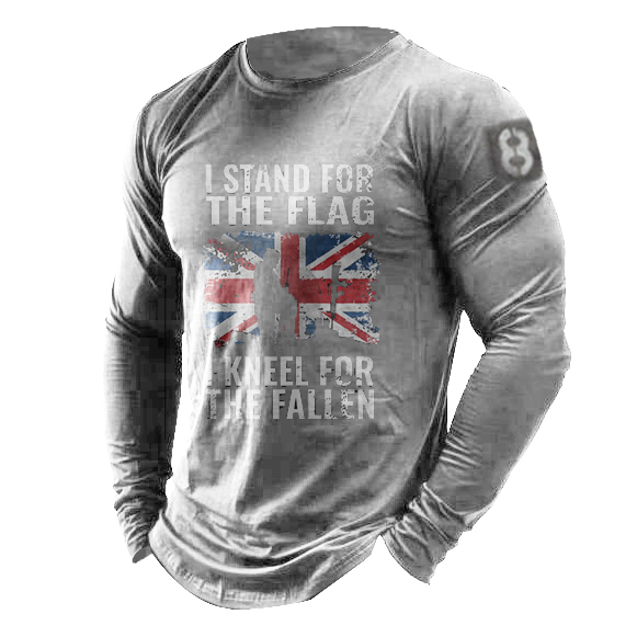 Mens Stand For Flag Chic Retro T-shirts