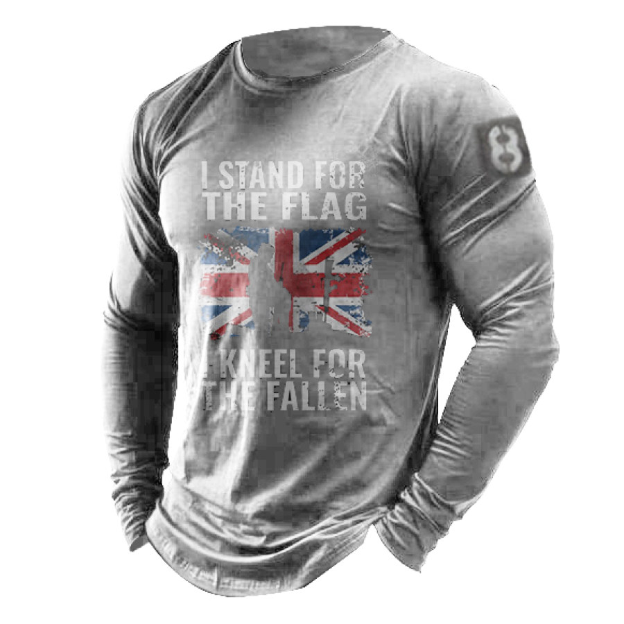 

Mens Stand For Flag Retro T-Shirts