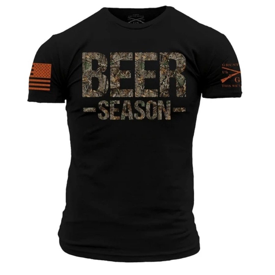 

Mens Retro Casual Short Sleeve T-shirt