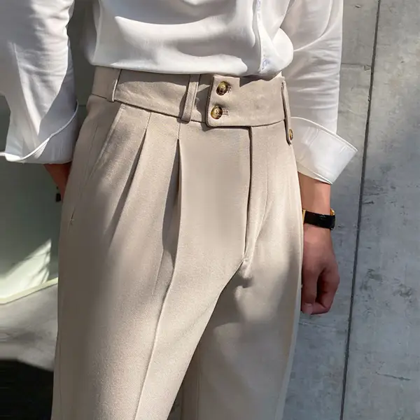 Gentleman elegant and comfortable mens trousers mens trous - Stormnewstudio.com 