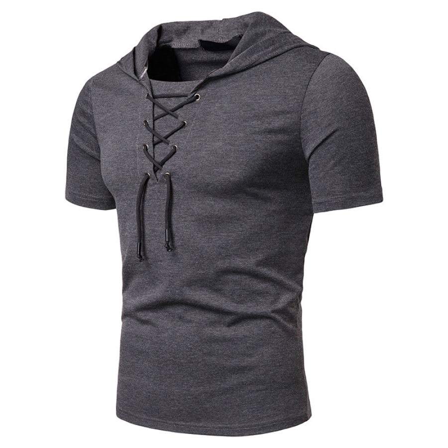 

Men's loose tether fashion top