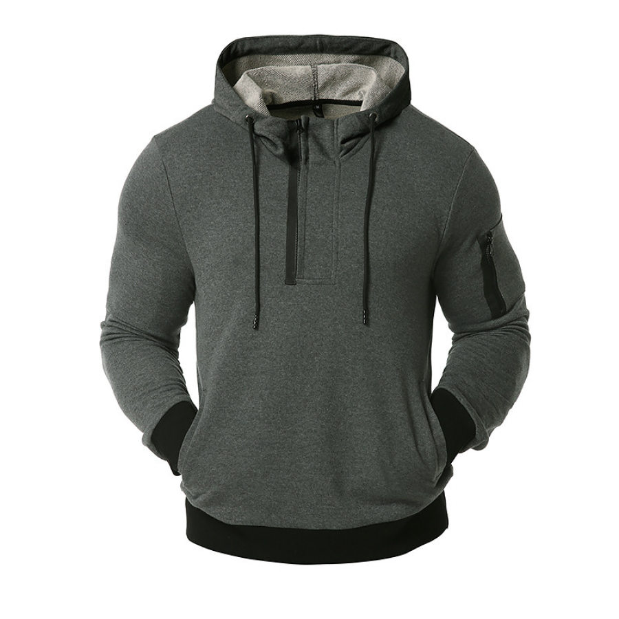 

Outdoor sports leisure hooded jacket