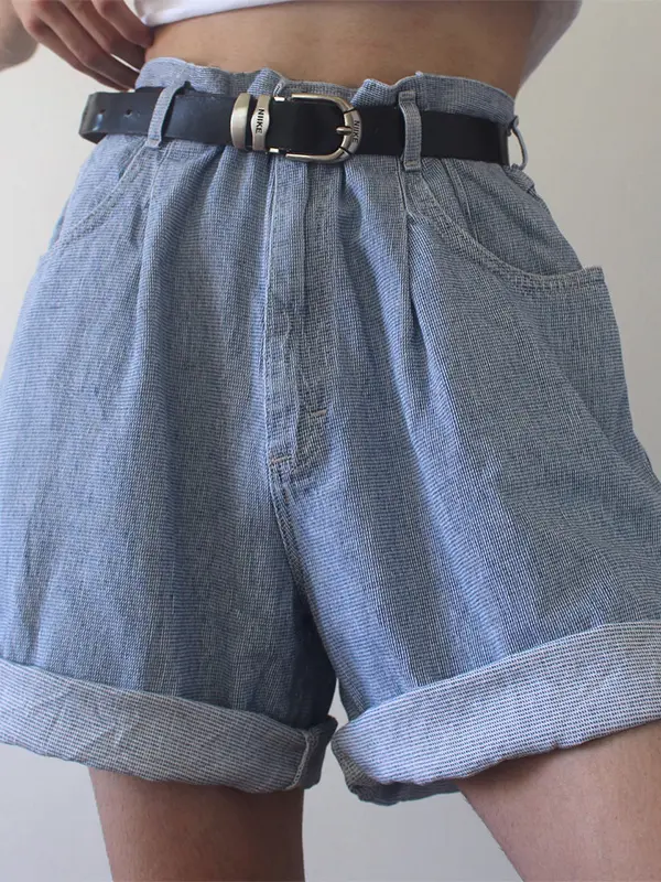 Vintage Fashion Loose Shorts - Inkshe.com 