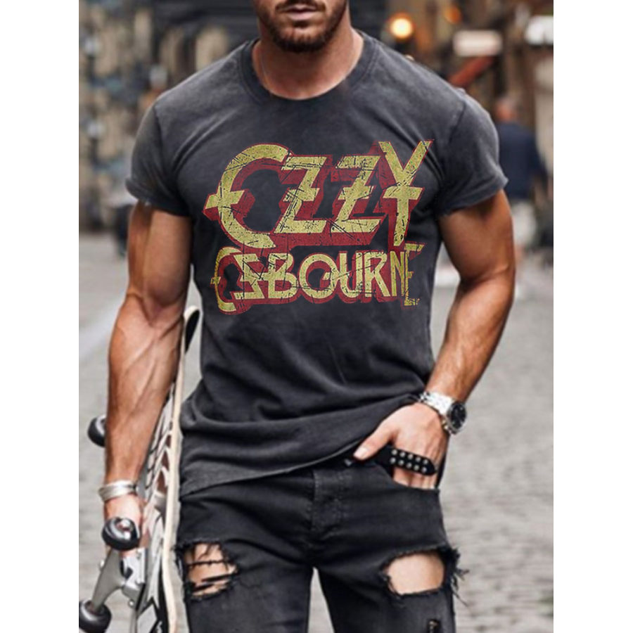 

Ozzy Osbourne RockPrint Short Sleeve T-Shirt