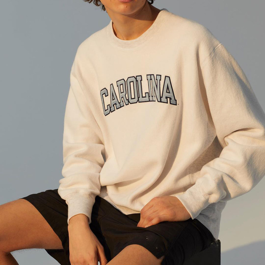 

Men's Sports Basic Print Long Sleeve Sweatshirt