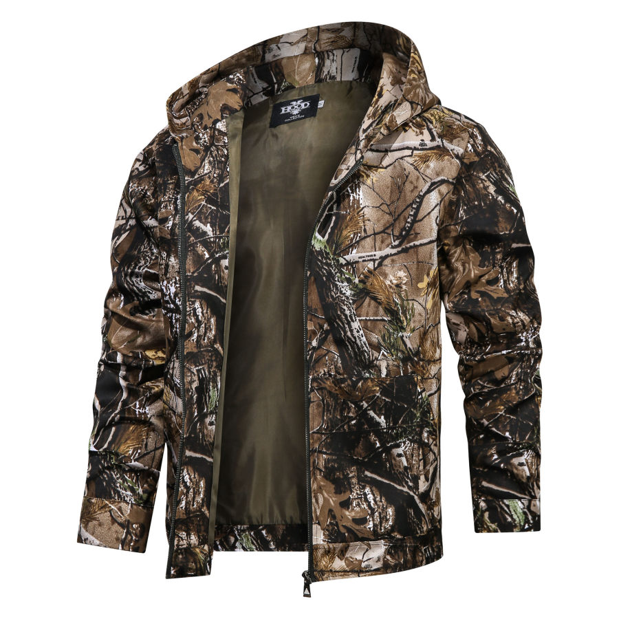 

Men's Outdoor Bionic Camouflage Training Suit Jacket