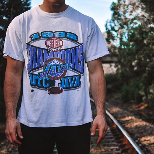 Street Print Short sleeved T shirt