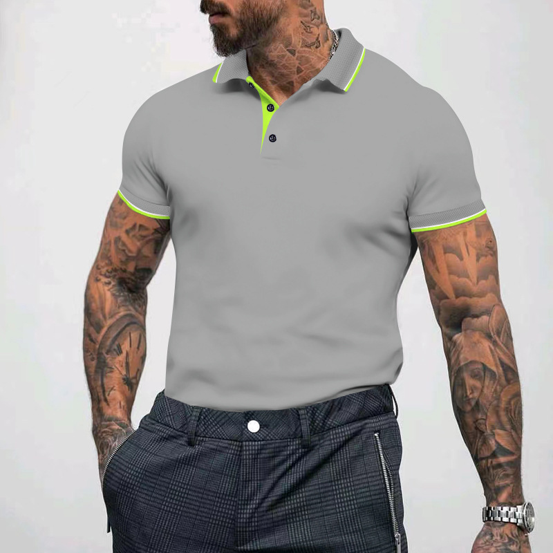 Men's Retro Casual Polo Chic Shirt