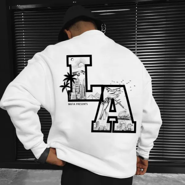 Oversize LA Sweater - Paleonice.com 