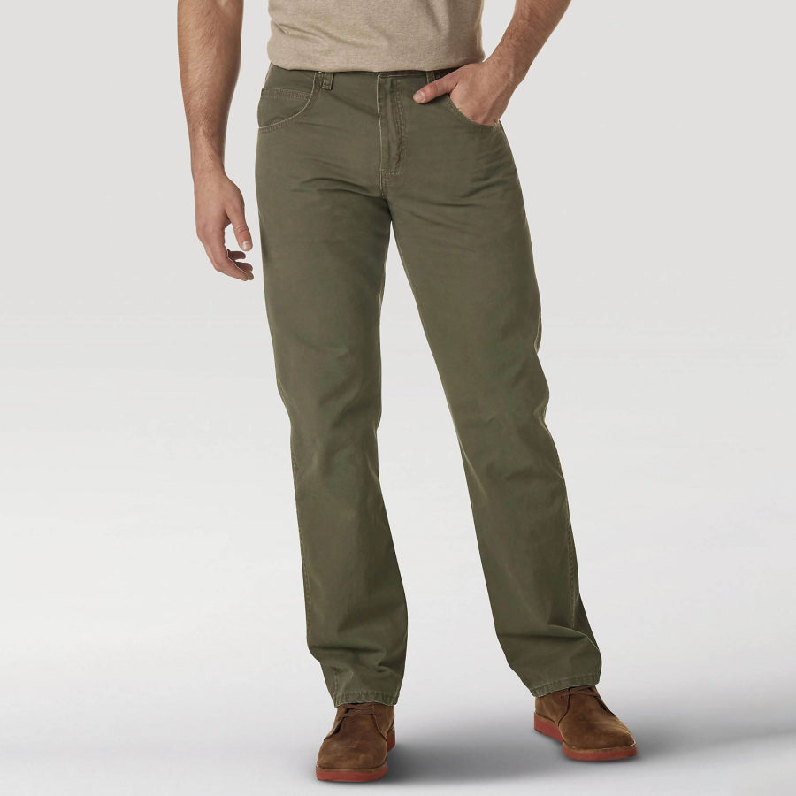 

Pantalones Cargo Para Hombre Pantalones De Trabajo Diarios Al Aire Libre Vintage Verde Militar