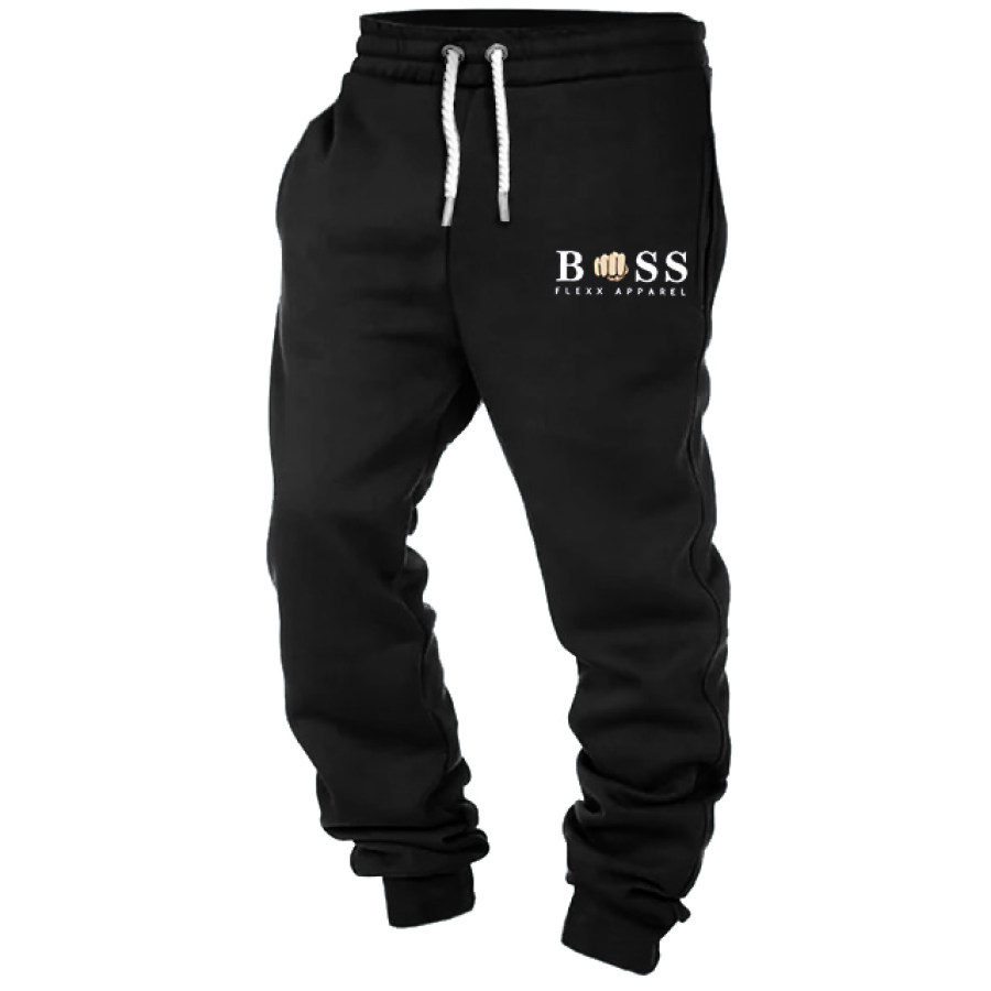 

Pantalons De Survêtement Pour Hommes Boss Casual Vintage Pantalons De Sport