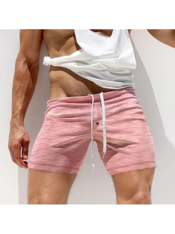 Men's Sports Knit Mini Shorts - Valiantlive.com 