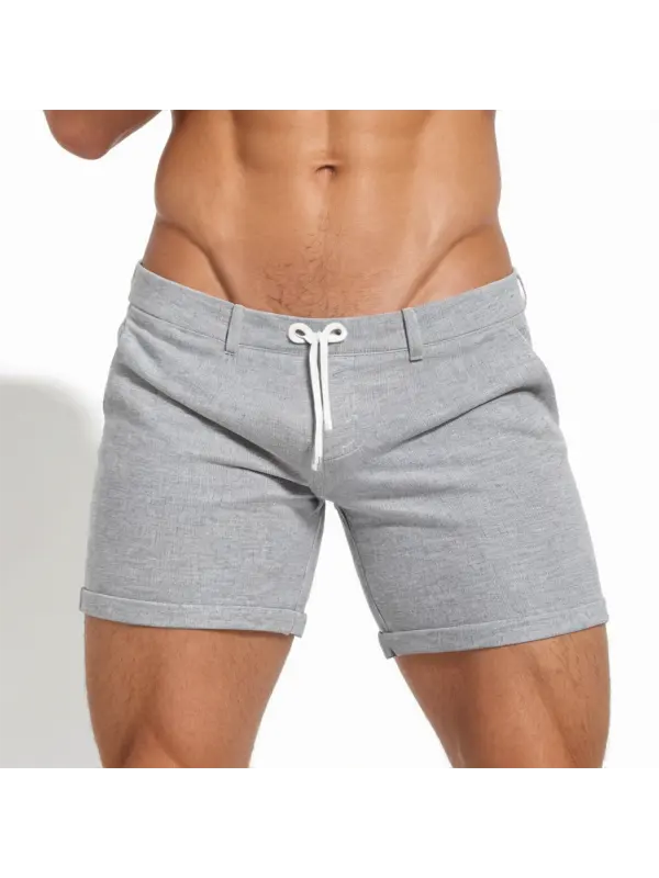 Men's Lace-up Shorts - Valiantlive.com 