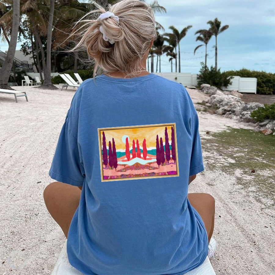 

Women's Fashion Plus Size Short Sleeve T-Shirt