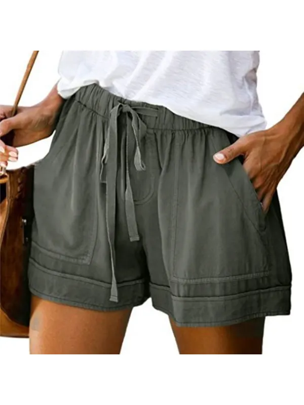 Elegant Casual Beach Straight Shorts Pants - Plazabery.chimpone.com 