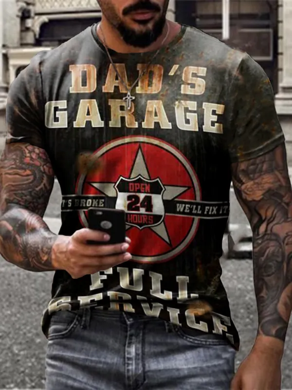 Mens Crew Neck Print Short Sleeve Tops T-shirts - Plazabery.chimpone.com 