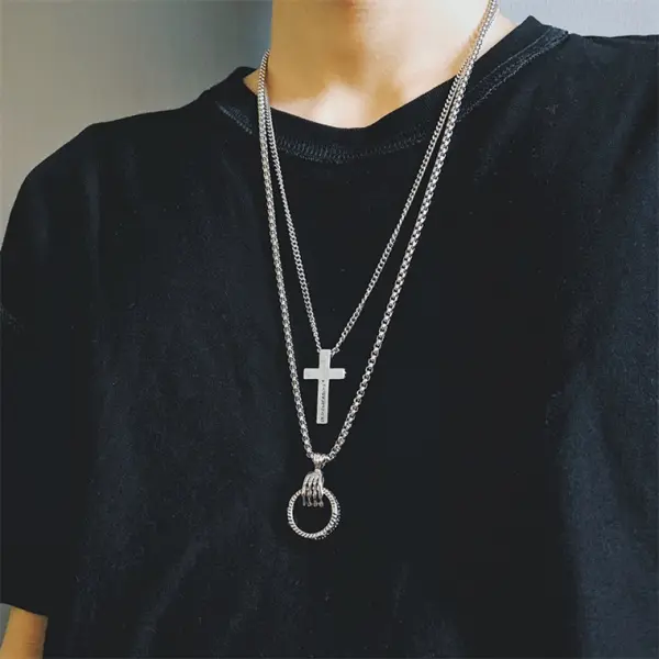 Trendy Metal Necklace - Fineyoyo.com 