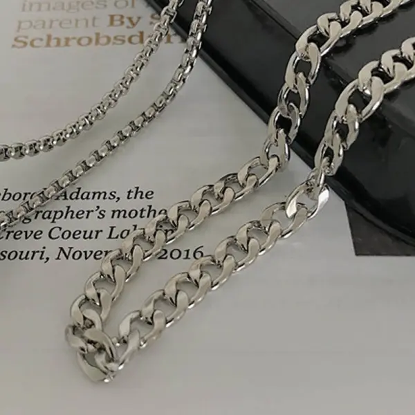 Модное индивидуальное ожерелье с подвеской в форме контракта - Paleonice.com 