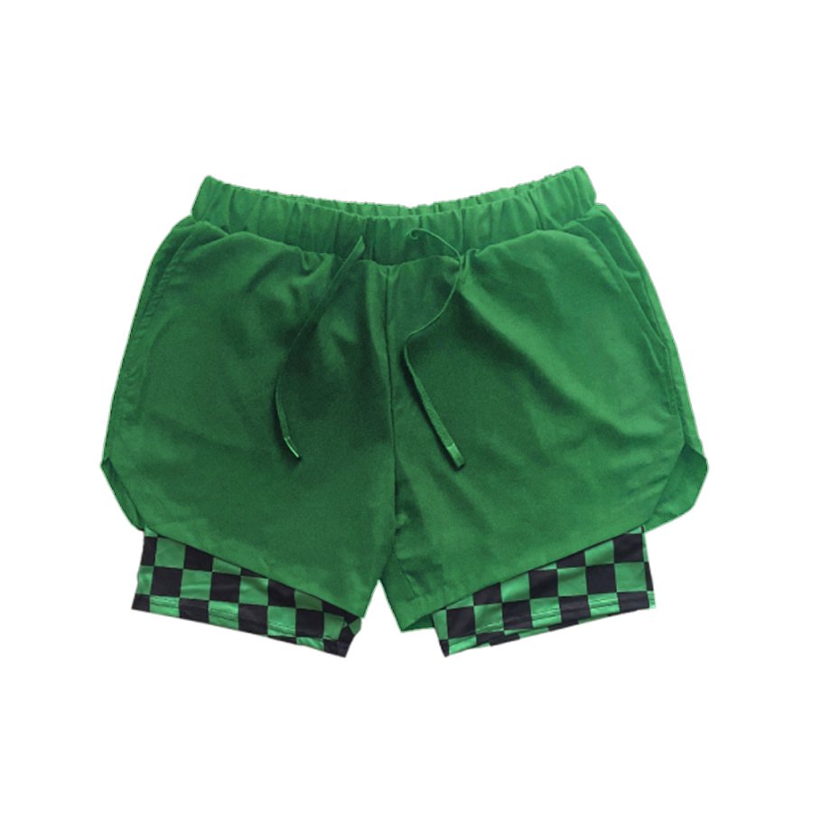 

Men's Casual Drawstring Print Shorts