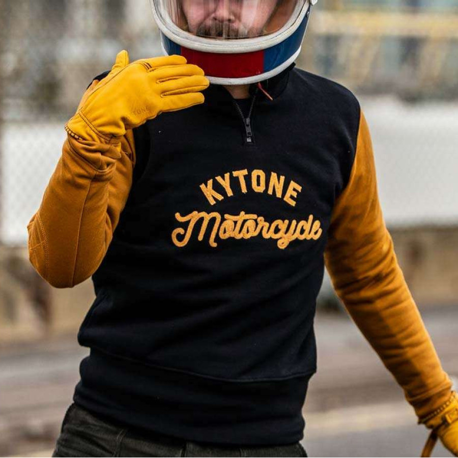 

Vintage motorcycle racing jerseys from the 1940s and 50s