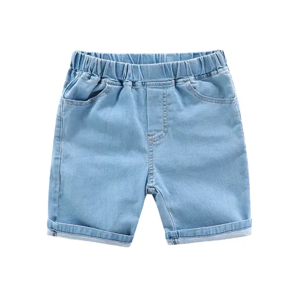 【18M-11Y】Boys Denim Shorts - Popopiestyle.com 