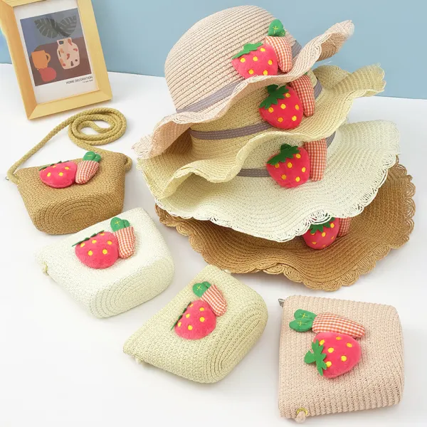 Sweet Fruit Hat and Bag Set - Popopiestyle.com 