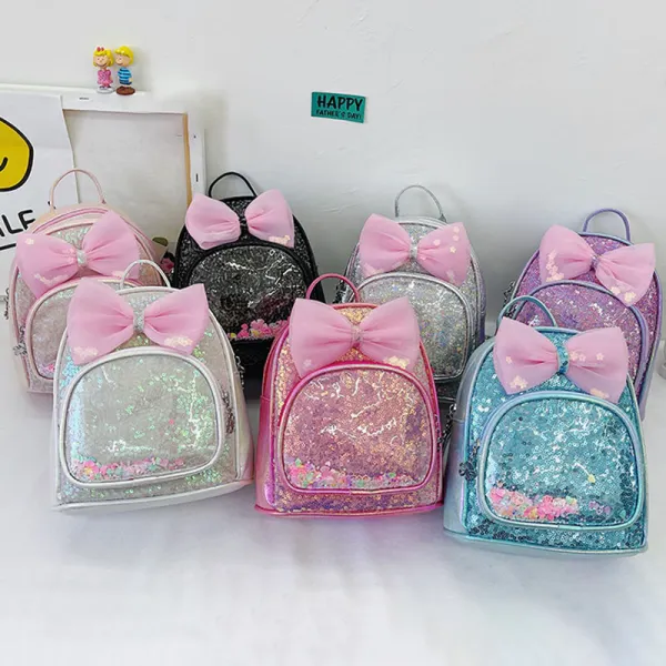 Girls Fashion Bow Backpack - Popopiestyle.com 