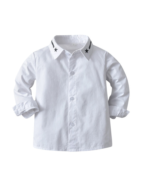 【12M-9Y】Boys Long-sleeved Shirts